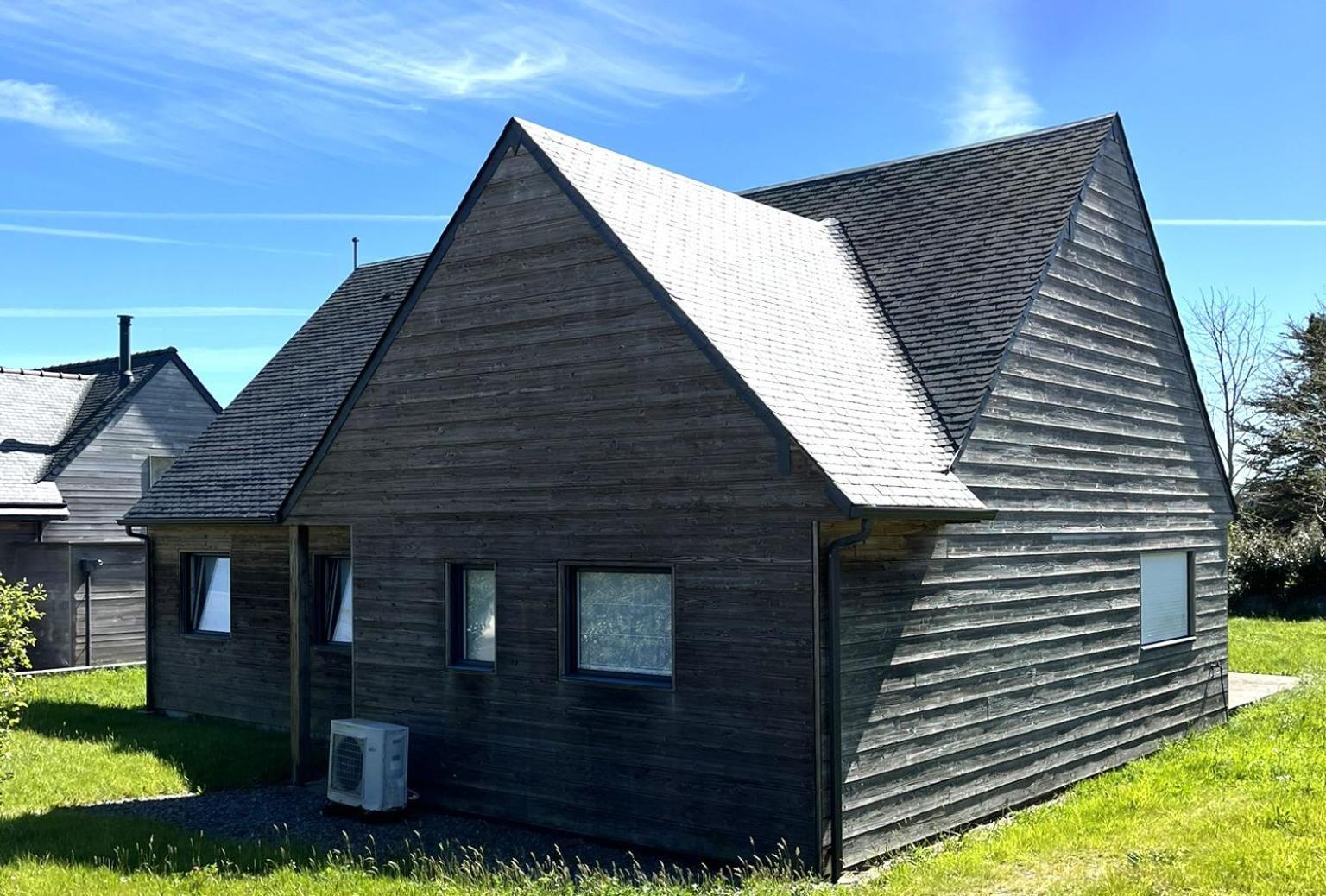 Belle Maison En Bois Perros - La Lande Exterior foto